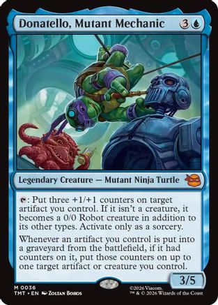 Donatello, Mutant Mechanic |  Foil (036) [Teenage Mutant Ninja Turtles]