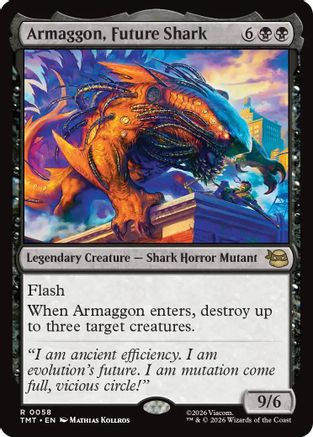 Armaggon, Future Shark |  (058) [Teenage Mutant Ninja Turtles]