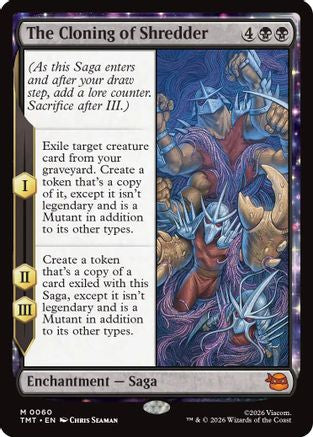 The Cloning of Shredder |  Foil (060) [Teenage Mutant Ninja Turtles]