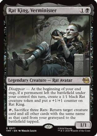Rat King, Verminister |  Foil (071) [Teenage Mutant Ninja Turtles]
