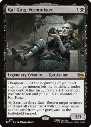 Rat King, Verminister |  Foil (071) [Teenage Mutant Ninja Turtles]