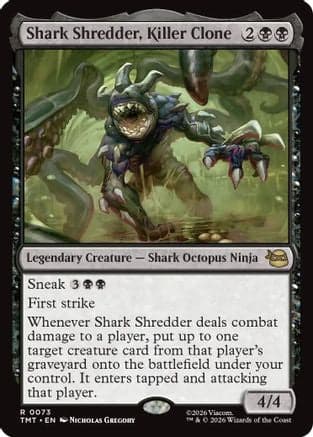 Shark Shredder, Killer Clone |  (073) [Teenage Mutant Ninja Turtles]