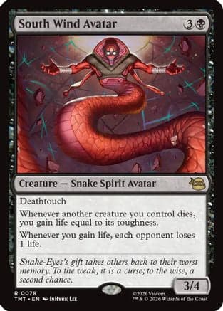South Wind Avatar |  Foil (078) [Teenage Mutant Ninja Turtles]