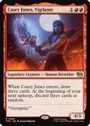 Casey Jones, Vigilante |  Foil (088) [Teenage Mutant Ninja Turtles]