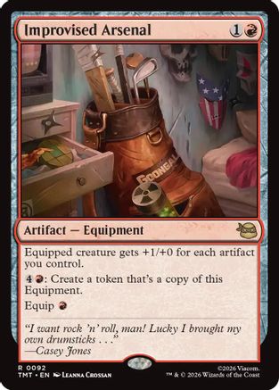 Improvised Arsenal |  Foil (092) [Teenage Mutant Ninja Turtles]