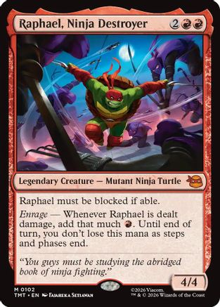 Raphael, Ninja Destroyer |  (102) [Teenage Mutant Ninja Turtles]