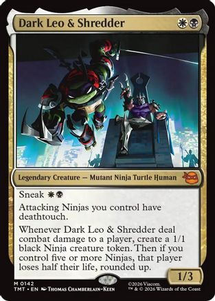 Dark Leo & Shredder |  (142) [Teenage Mutant Ninja Turtles]