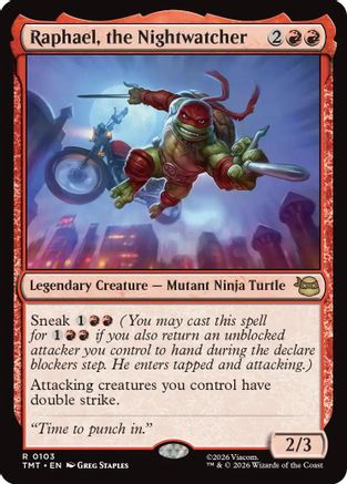 Raphael, the Nightwatcher |  (103) [Teenage Mutant Ninja Turtles]