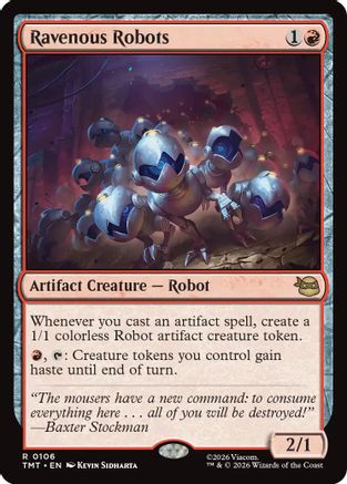 Ravenous Robots |  Foil (106) [Teenage Mutant Ninja Turtles]