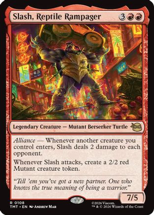 Slash, Reptile Rampager |  (108) [Teenage Mutant Ninja Turtles]