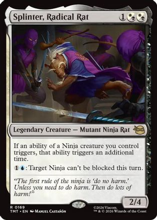 Splinter, Radical Rat |  (169) [Teenage Mutant Ninja Turtles]