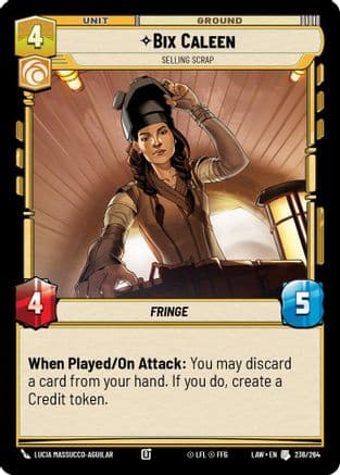 Bix Caleen - Selling Scrap |  (236/264)  [A Lawless Time]