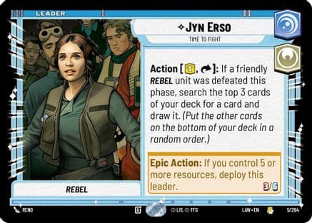Jyn Erso - Time to Fight |  (5/264)  [A Lawless Time]