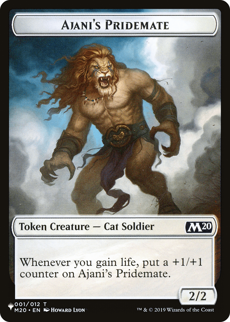 Ajani's Pridemate |  (TM20-1) [The List]