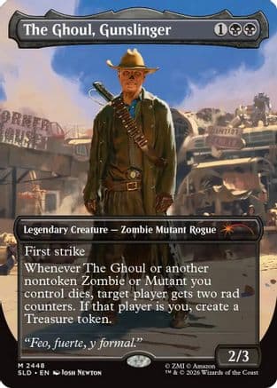 The Ghoul, Gunslinger |  Foil (2448) [Secret Lair Drop Series]