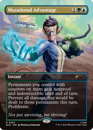 Mutational Advantage |  Foil (2454) [Secret Lair Drop Series]