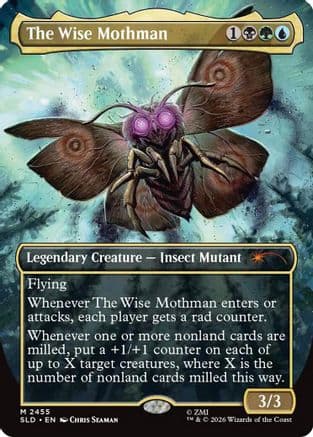The Wise Mothman |  Foil (2455) [Secret Lair Drop Series]