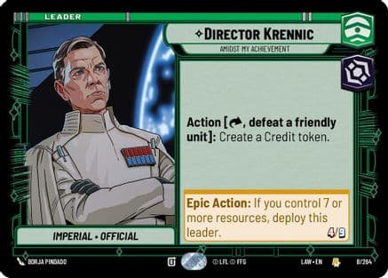 Director Krennic - Amidst My Achievement |  (8/264)  [A Lawless Time]