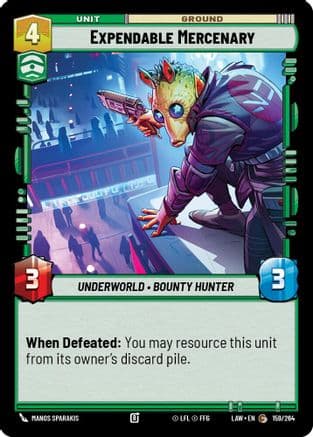 Expendable Mercenary |  (159/264)  [A Lawless Time]