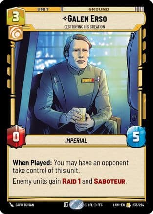 Galen Erso - Destroying His Creation |  (233/264)  [A Lawless Time]