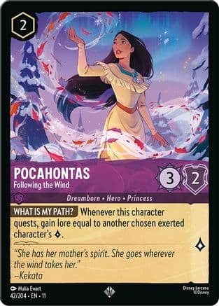 Pocahontas - Following the Wind |  (42/204) [Winterspell]