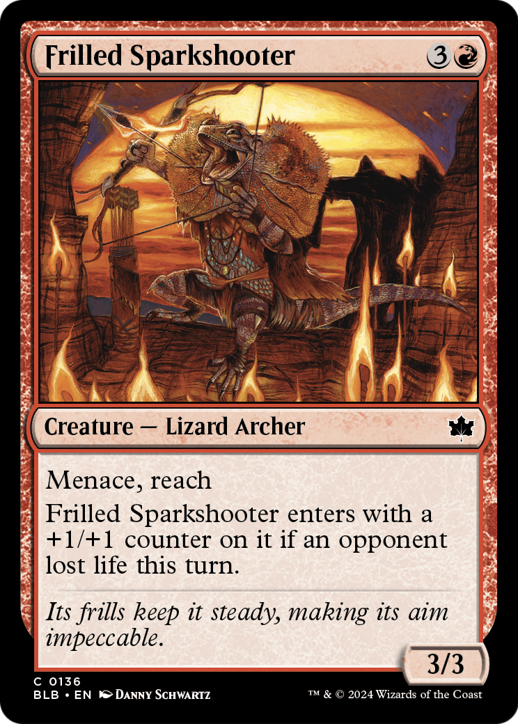 Frilled Sparkshooter [Bloomburrow] Foil