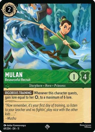Mulan - Resourceful Recruit |  (69/204) [Winterspell]