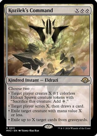 Kozilek's Command |  (011) [Promo Pack: Lorwyn Eclipsed]