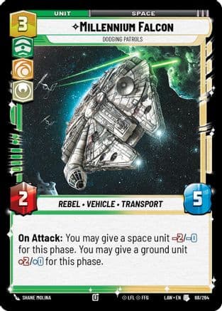 Millennium Falcon - Dodgin Patrols |  (68/264)  [A Lawless Time]