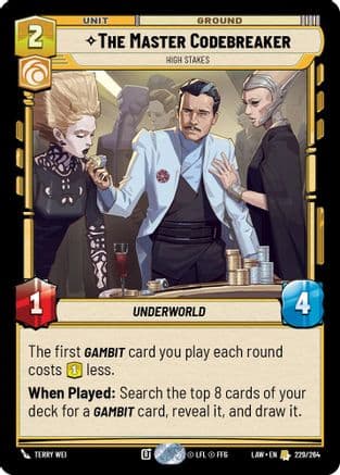 The Master Codebreaker - High Stakes |  (229/264)  [A Lawless Time]