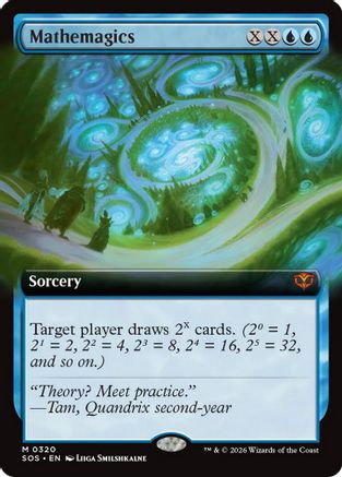 Mathemagics (Extended Art) |  (320) [Secrets of Strixhaven]