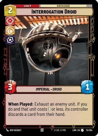 Interrogation Droid |  (75/264)  [A Lawless Time]