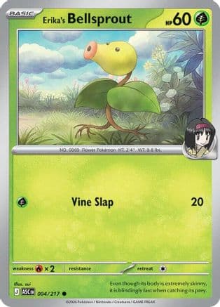 Erika's Bellsprout 004- ME Ascended Heroes