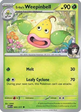 Erika's Weepinbell 005- ME Ascended Heroes