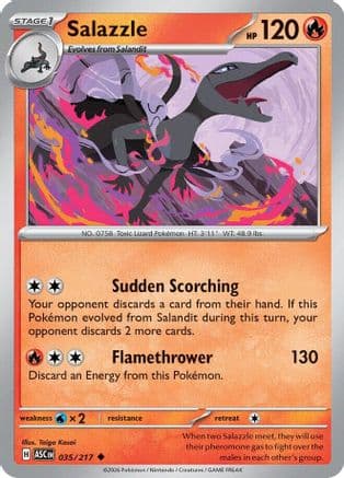 Salazzle 035/217 - ME Ascended Heroes