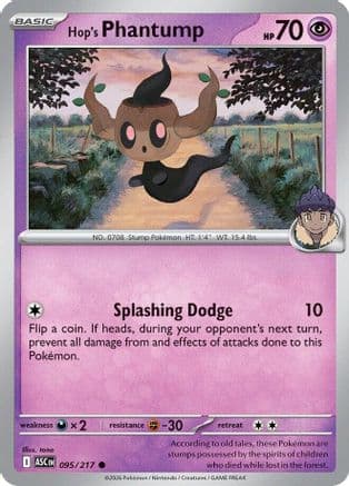 Hop's Phantump 095- ME Ascended Heroes