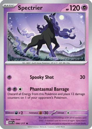 Spectrier 098- ME Ascended Heroes Reverse Holofoil