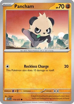Pancham 115- ME Ascended Heroes