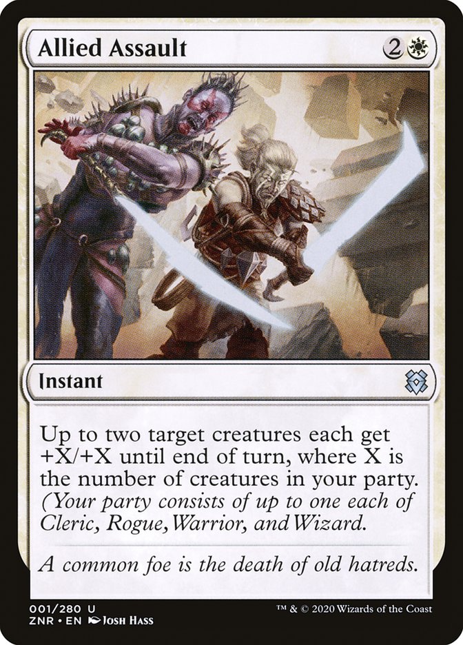 Allied Assault 1/280 (Zendikar Rising) 
