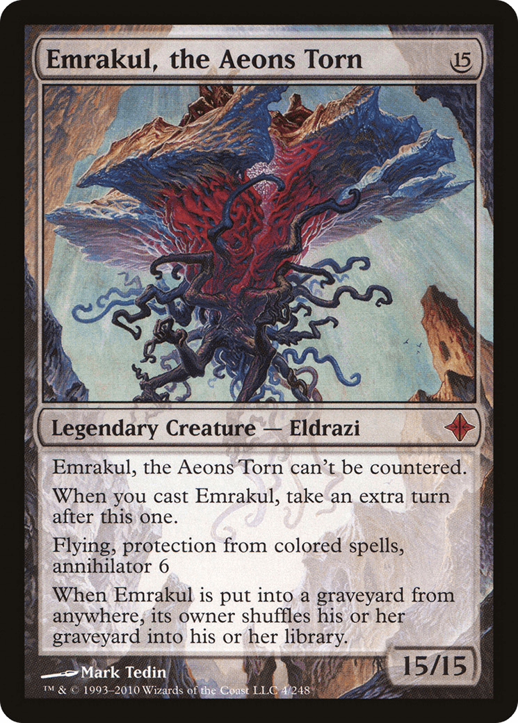 Emrakul, the Aeons Torn [Rise of the Eldrazi] Foil