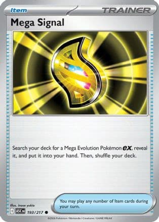 Mega Signal 193- ME Ascended Heroes