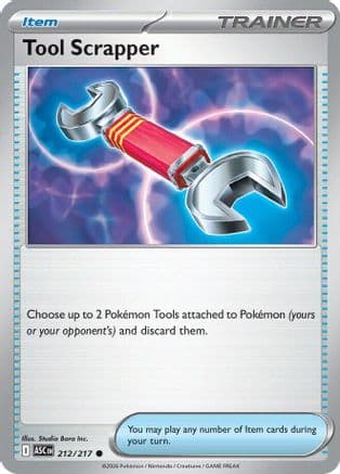 Tool Scrapper 212- ME Ascended Heroes Reverse Holofoil