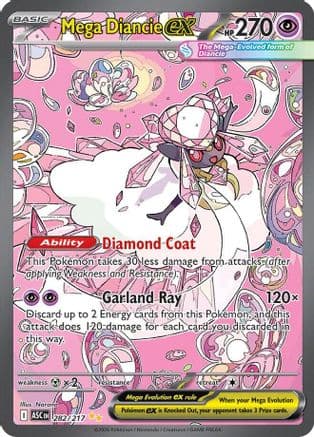 Mega Diancie ex 282/217 - ME Ascended Heroes Holofoil
