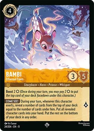Bambi - Ethereal Fawn | Cold Foil (24/204) [Winterspell]