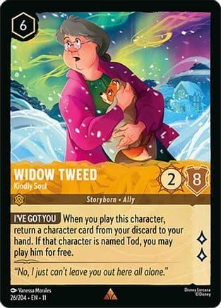 Widow Tweed - Kindly Soul | Cold Foil (26/204) [Winterspell]