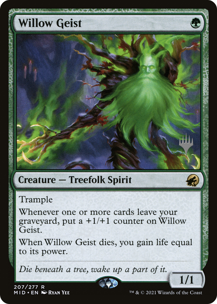 Willow Geist (Promo Pack) [Innistrad: Midnight Hunt Promos] Foil
