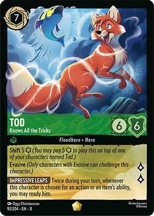 Tod - Knows All the Tricks | Cold Foil (92/204) [Winterspell]