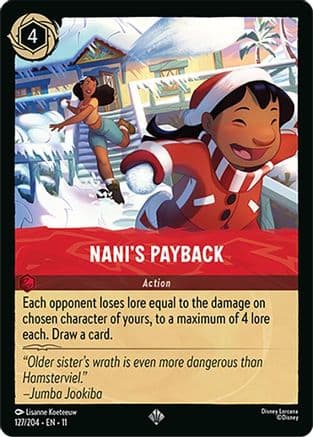 Nani's Payback |  (127/204) [Winterspell]