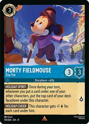 Morty Fieldmouse - Tiny Tim | Cold Foil (157/204) [Winterspell]