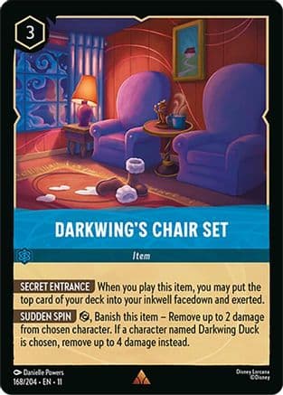 Darkwing's Chair Set |  (168/204) [Winterspell]